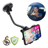 Suporte Celular Carro Veicular Painel Para Brisa Anti Queda