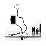 Suporte Celular De Mesa Luminária M020 Ring Light Led Selfie