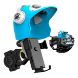 Suporte Celular Gps Moto Bike Anti Reflexo Capacete Motoboy