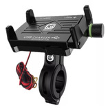 Suporte Celular Gps Moto Usb F800gs Bmw Tiger Alumínio 