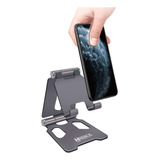 Suporte Celular Mesa Alumínio Ajustável iPhone Samsung Moto