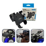 Suporte Celular Moto Alumínio Carregador Usb 360º P/ Guidão 