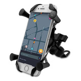 Suporte Celular Moto Carregador Universal Usb Garra X C/ Nf