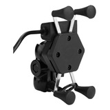 Suporte Celular Moto Motocicleta Motoboy Com Carregador Usb