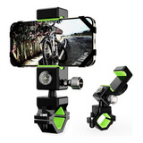 Suporte Celular P/ Bike Moto Bússola Rotação 360º-c/lanterna