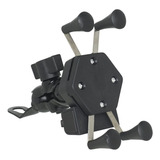 Suporte Celular Para Moto Bicicleta 360 Com Carregador Usb