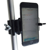 Suporte Celular Smartfone P/ Pedestal De Microfone Cifras