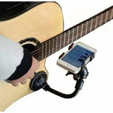Suporte Celular Smartphone Para Violão Guitarra