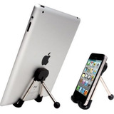 Suporte Celular Tablet Mesa Escritorio Aluminio Mini Tripe