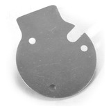Suporte Chapa Fixação Tomada Carreta - Zincado - Reta