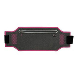 Suporte Cinto Porta Celular Pochete Cor Rosa Corrida Fitness