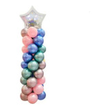 Suporte Coluna Balão Base Bexiga 1,5m+ Clip Anel Aniversário