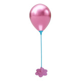 Suporte Cor Rosa Para Balão Bexiga - Centro De Mesa 15 Un