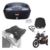 Suporte De Baú Bagageiro Bmw G 310 Gs + Bau Bauleto 45l Givi