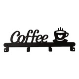 Suporte De Caneca De Café Montado Na Parede (4 Ganchos), Coz