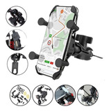 Suporte De Celular Moto Motocicleta Universal Com Carregador