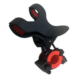 Suporte De Celular Para Pedestal De Microfone Em Abs Preto