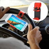 Suporte De Celular Para Volante Serve Em Todos Celulares