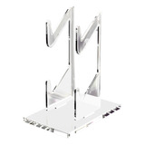 Suporte De Controle De Jogo De 2 Camadas Acrílico Base