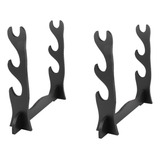 Suporte De Exibição: 2x Samurai Sword Katana Holder Stand, S