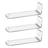 Suporte De Fita De Parede De Acrílico, 3 Peças, Faixas De Ca
