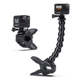 Suporte De Garra Mesa Flexível Para Gopro Go Pro Clips Forte