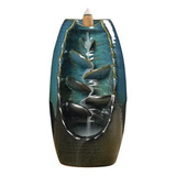Suporte De Incenso Cerâmico + Kit Incenso Cone Gota