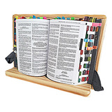 Suporte De Leitura Livros Vade Mecum Madeira Parisshop