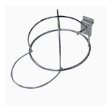 Suporte De Luxo Para Boné Cromado - 10 Peças