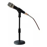 Suporte De Mesa Microfone Pedestal P/ Estudio Youtuber Rádio