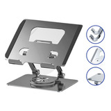 Suporte De Mesa P/ iPad Tablet Universal Ajustável Giratório