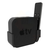 Suporte De Parede Compatível Com Apple Tv 4k Controle Remoto