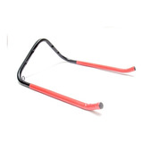Suporte De Parede Horizontal 2 Bicicletas C/ Local P/cadeado