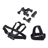 Suporte De Peito Cabeça Peitoral Bicicleta Gopro 5 Go Pro