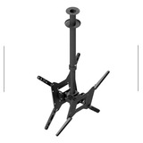 Suporte De Teto Para Tv Duplo 2 Tvs 19 A 65 Ate 40 Kg