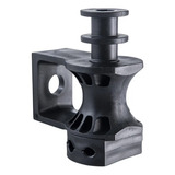 Suporte Dielétrico 3x1 Roldana Drop Supa Preto - 100 Pçs