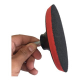Suporte Disco C/ Velcro 5'' 125mm P/lixadeira E Furadeira