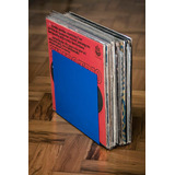 Suporte Disco Vinil Em Metal Porta Lp Organizador Vintage