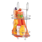 Suporte Duplo De Box Banheiro Porta Shampoo Cromado Arthi