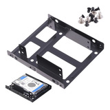 Suporte Duplo P/ Ssd Ou Hd 2.5 P/ Baia De Pc/desktop 3.5