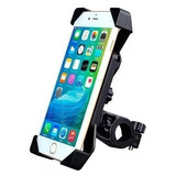 Suporte E Carregador Usb Celular Gps Moto Fixa Guidão 4lados