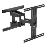 Suporte ELG Articulado De Parede Para Tv De 32 A 86 Polegadas Na Cor Preta Com Capacidade De 46kg - A02v6n