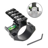 Suporte Elevador Trilho 20mm P/luneta C/ Nível Rifle Scope