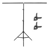 Suporte Em T P/ Banner Fundo Infinito Portátil Greika 150cm