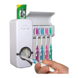 Suporte Escovas Dente Dispenser Automático Creme
