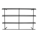 Suporte Espeto Suspenso Fundos Churrasqueira 65x40cm Ferro