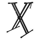 Suporte Estante Dupla Em X Para Piano E Teclado New York