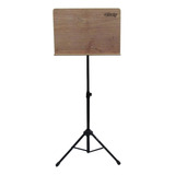 Suporte Estante Para Partitura Saty 5032 Maestro Em Madeira
