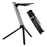 Suporte Estante Stay Teclado Compact 70cm Prata C/ Bag