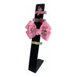 Suporte Expositor De Laço Bico De Pato 30cm. Veludo Luxo